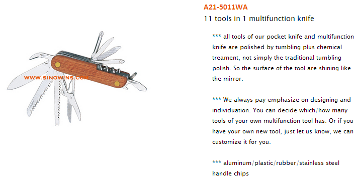 Multifunction Knife