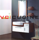 Modern famous white PVC bathroom vanity&mdash; VC-BMP-11