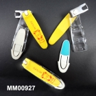 ROTATABLE MULTI-FUNCTION S/S NAIL CLIPPER+ NAIL FILE