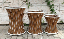 Rattan Flower Pot