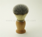Synthetic hair shaving brush