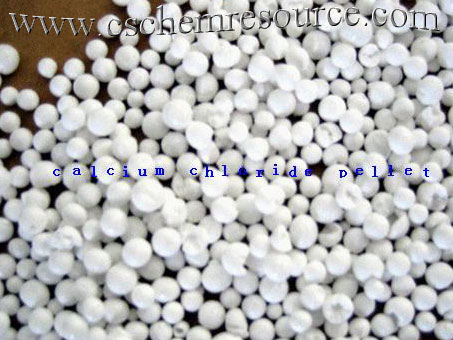 Calcium chloride pellet