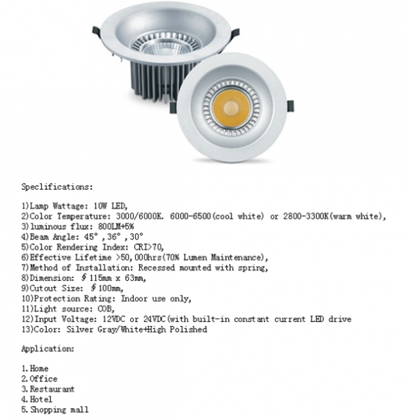 LED DownLighters