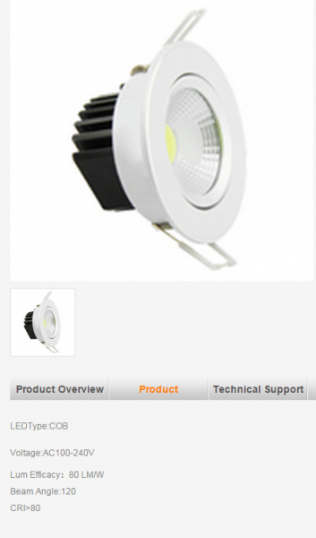 LED DownLighters