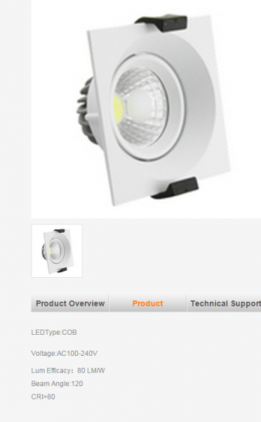 LED DownLighters