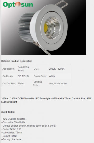 LED DownLighters